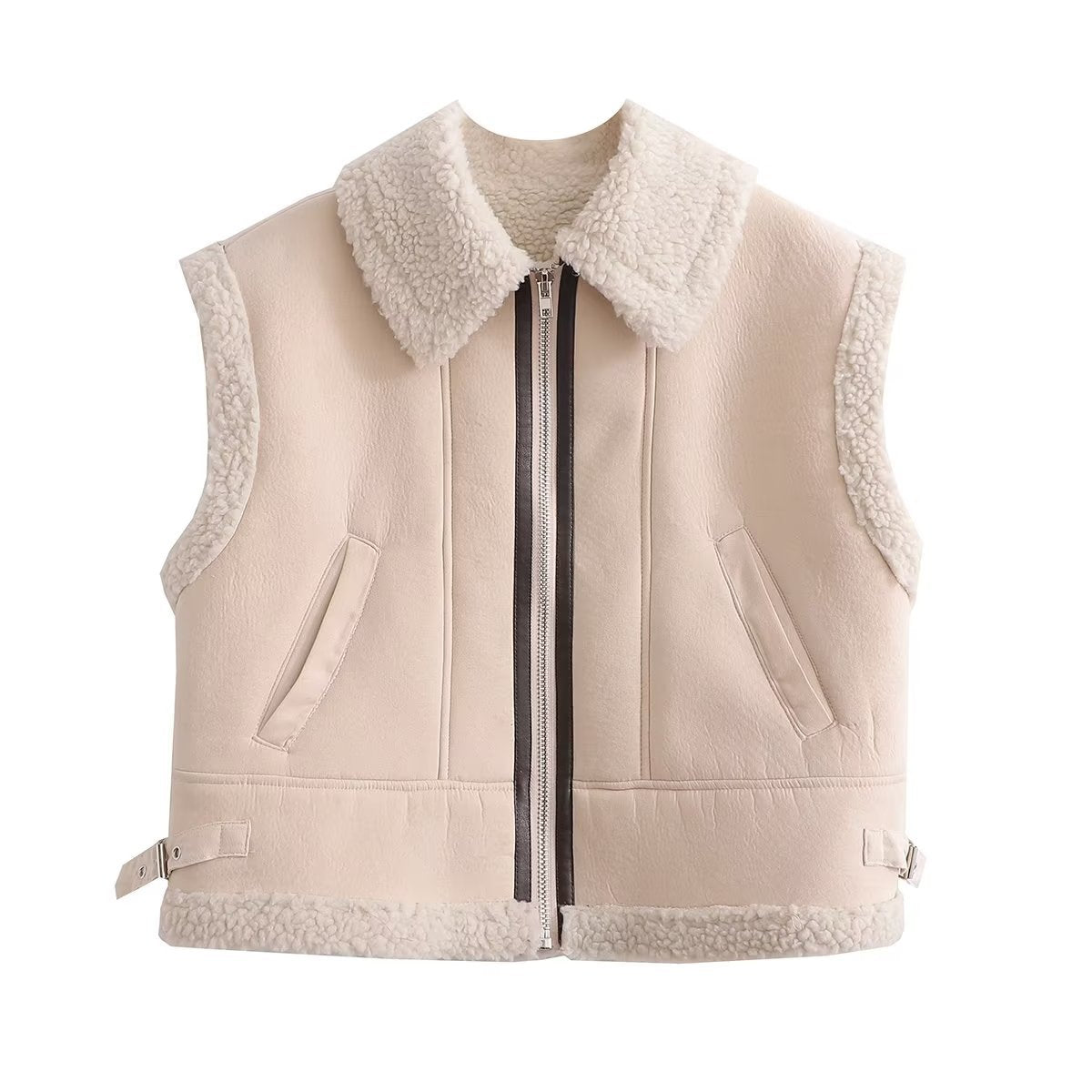 Street Mode 3 Couleur Veste de fourrure manteau 9605
