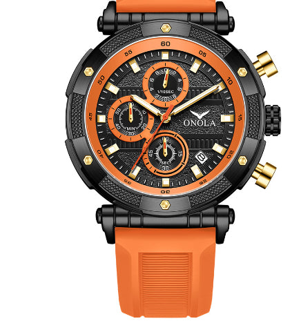 Fashion Multi-fonctionnel Quartz Tape Watch Imperméable