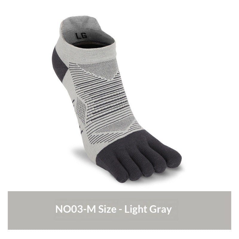 Sweat-wicking course de yoga à séchage rapide et les chaussettes à cinq doigts occasionnels