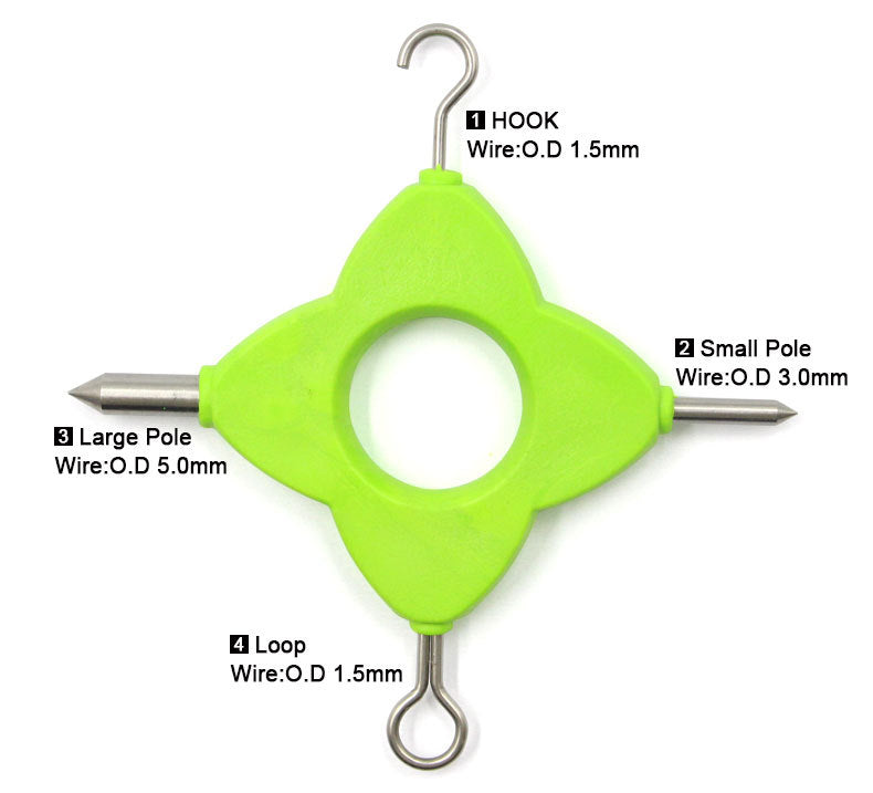 Maker Fil Grip Bait Cage Outil de forage Carp Accessoires de pêche Fournitures de pêche