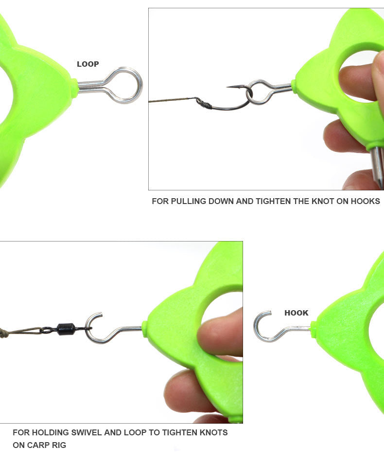 Maker Fil Grip Bait Cage Outil de forage Carp Accessoires de pêche Fournitures de pêche