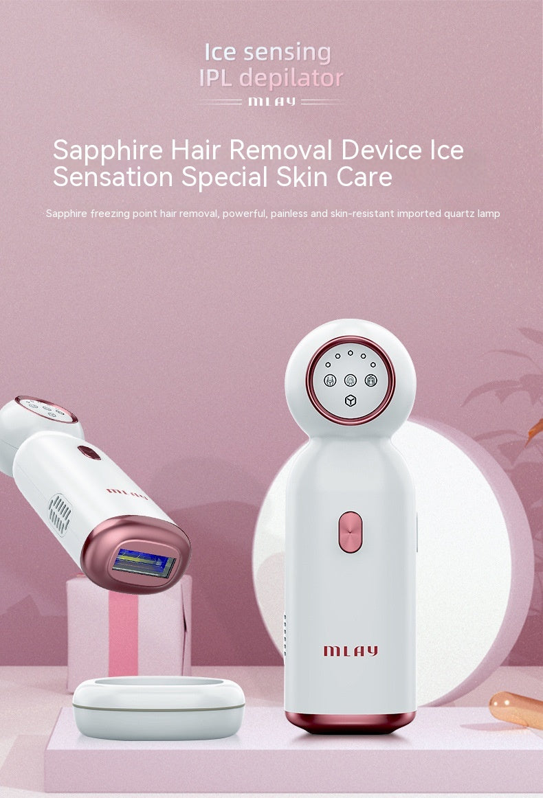 Sapphire corps entier de l'enlèvement des cheveux et la peau rajeunissement Intense traitement de lumière pulsée Inst