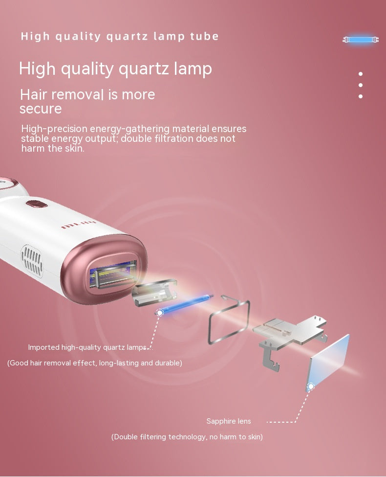 Sapphire corps entier de l'enlèvement des cheveux et la peau rajeunissement Intense traitement de lumière pulsée Inst
