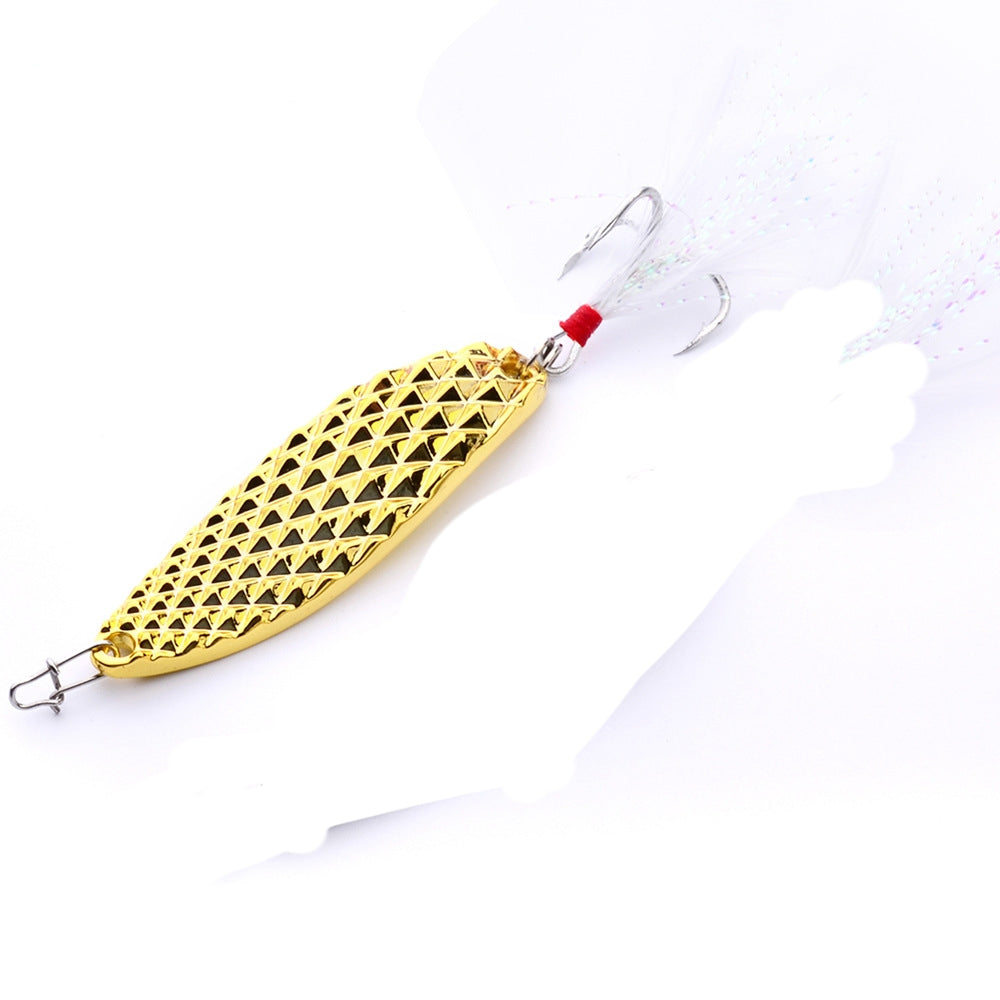 Metallic Baits 10g Lure Baits Gold Silver Baits