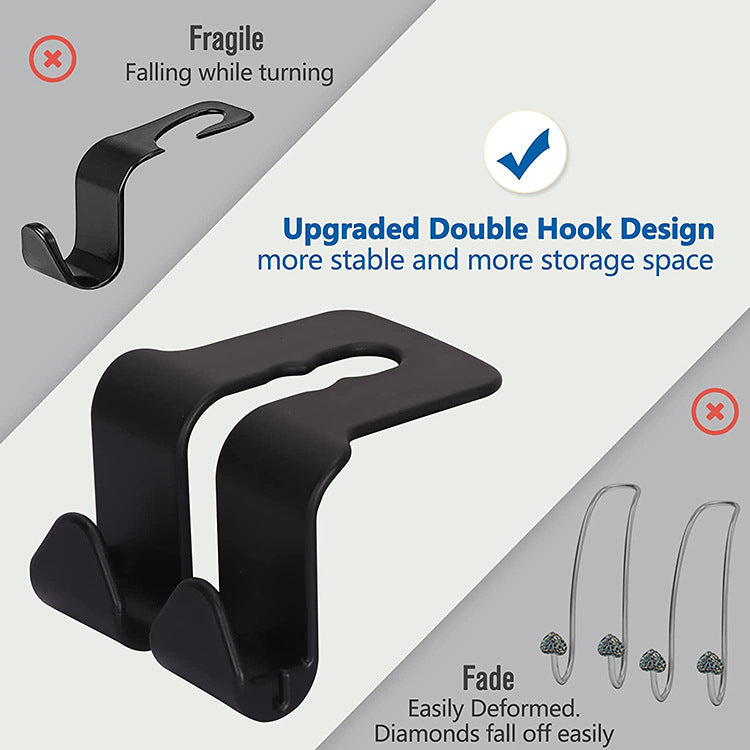 Hook de siège créatif de voiture cachée