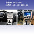 Air conditionné manuel Android Smart Center Console et navigation sans fil Carplay