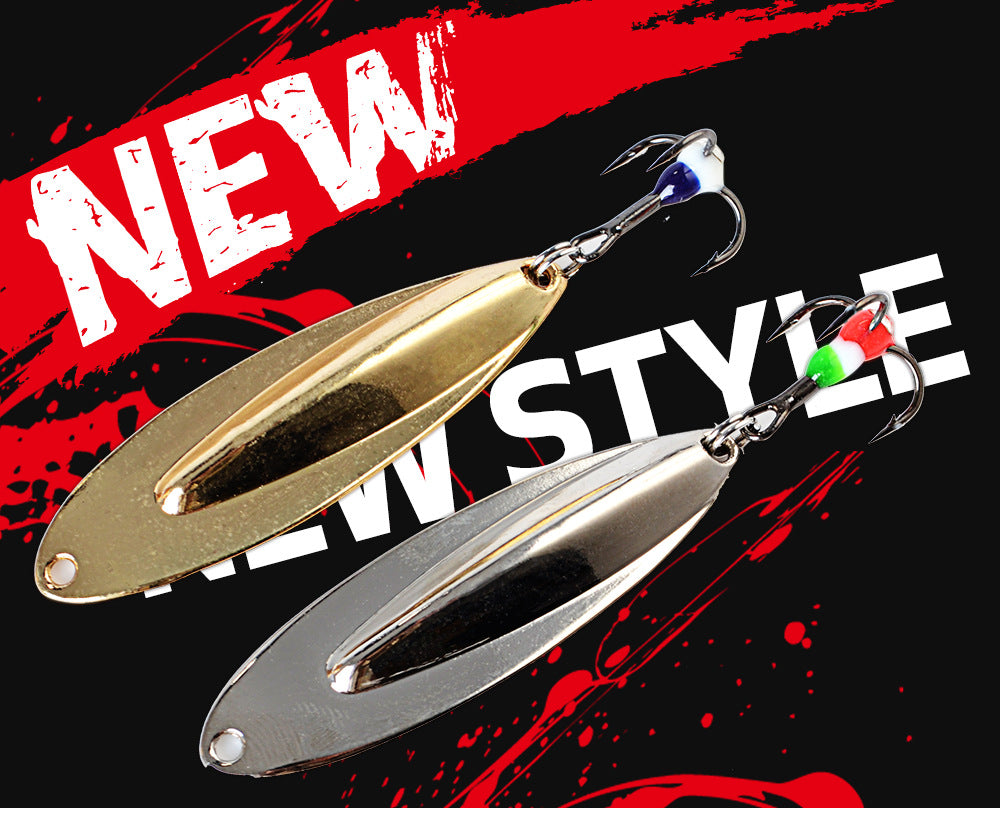 Luya Bait Aluminum Alloy Lure Sequin Tossing Lure