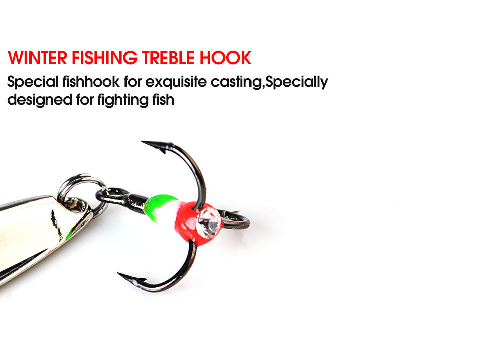 Luya Bait Aluminum Alloy Lure Sequin Tossing Lure