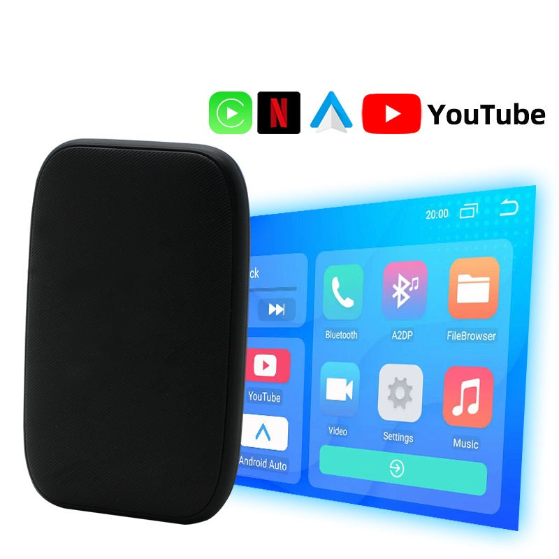 Carplay sans fil pour Android Système fermé automatique Voiture originale filée pour sans fil Carplay Box