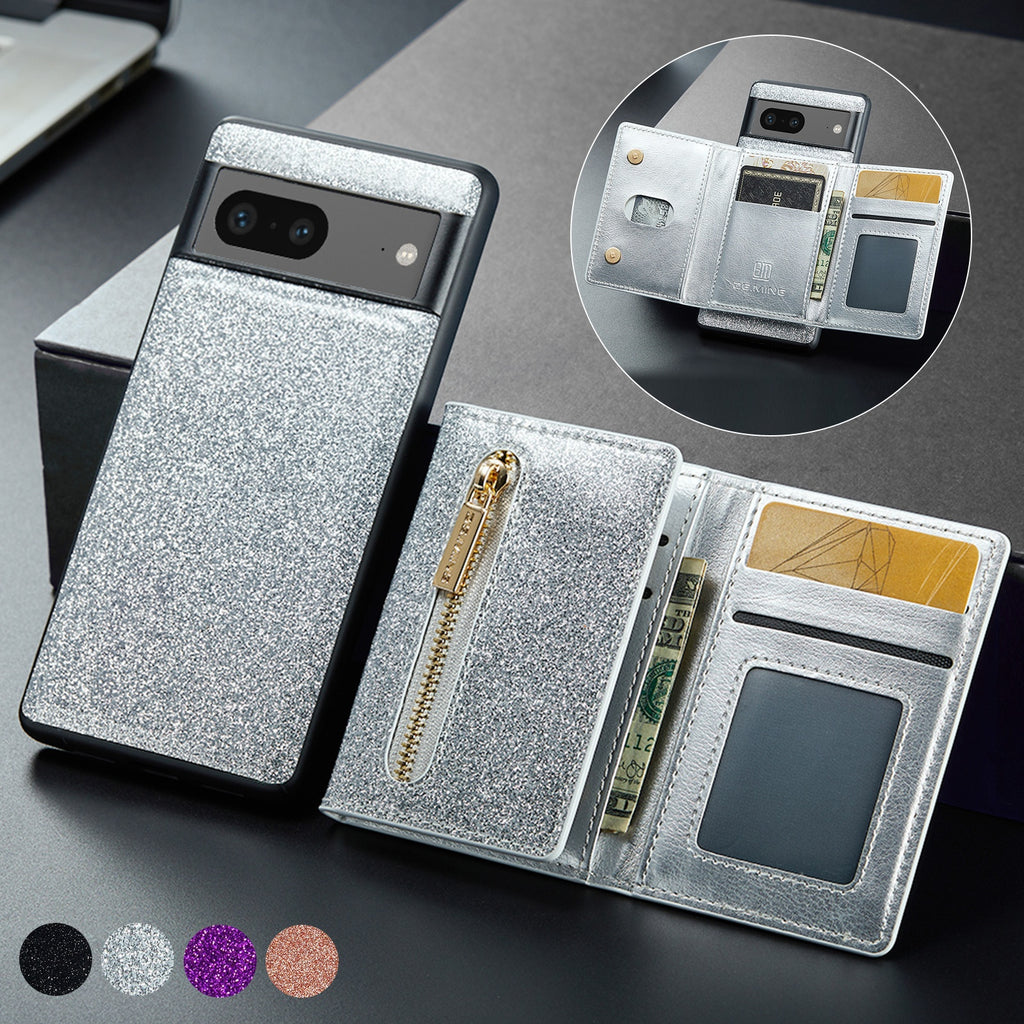 Porte-cartes magnétiques Étui de protection pour téléphone Étui en cuir