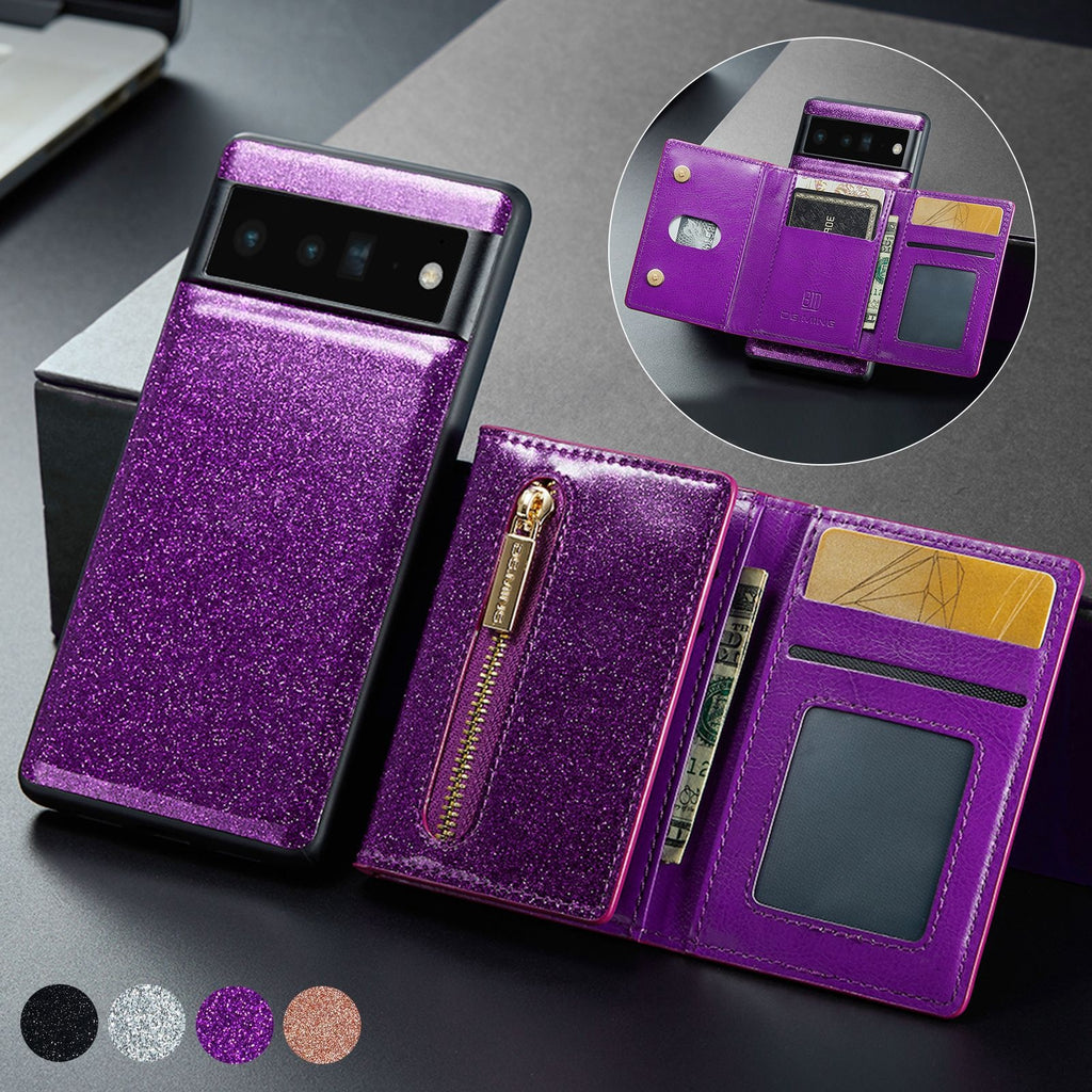 Porte-cartes magnétiques Étui de protection pour téléphone Étui en cuir