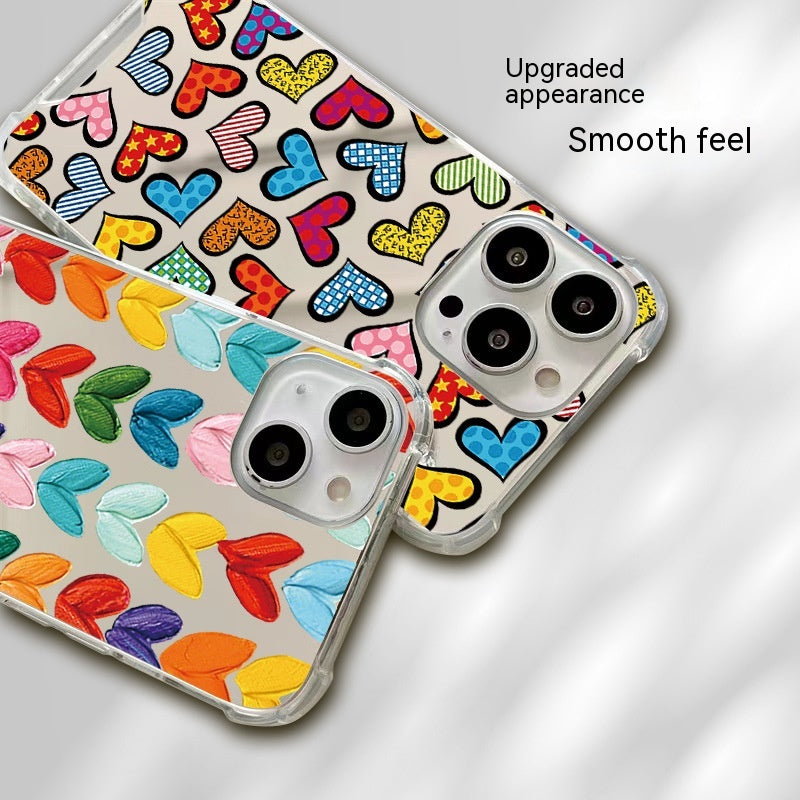 Love Mirror Makeup Phone Case