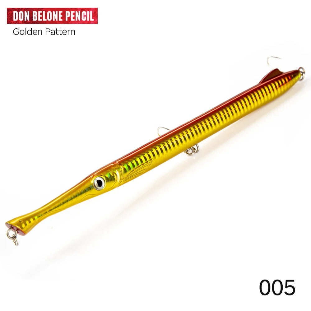 Pêche Slow Shake Pencil submergé Jinqiang Lure Eau de mer