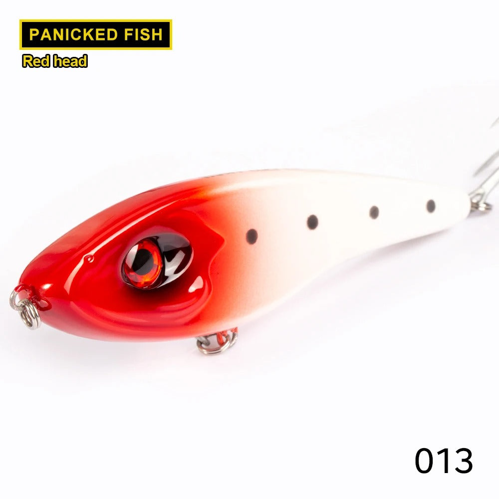 Bait de chien de bruit couleur bionique lente et lourde pompe arrêt VMC Fishhook