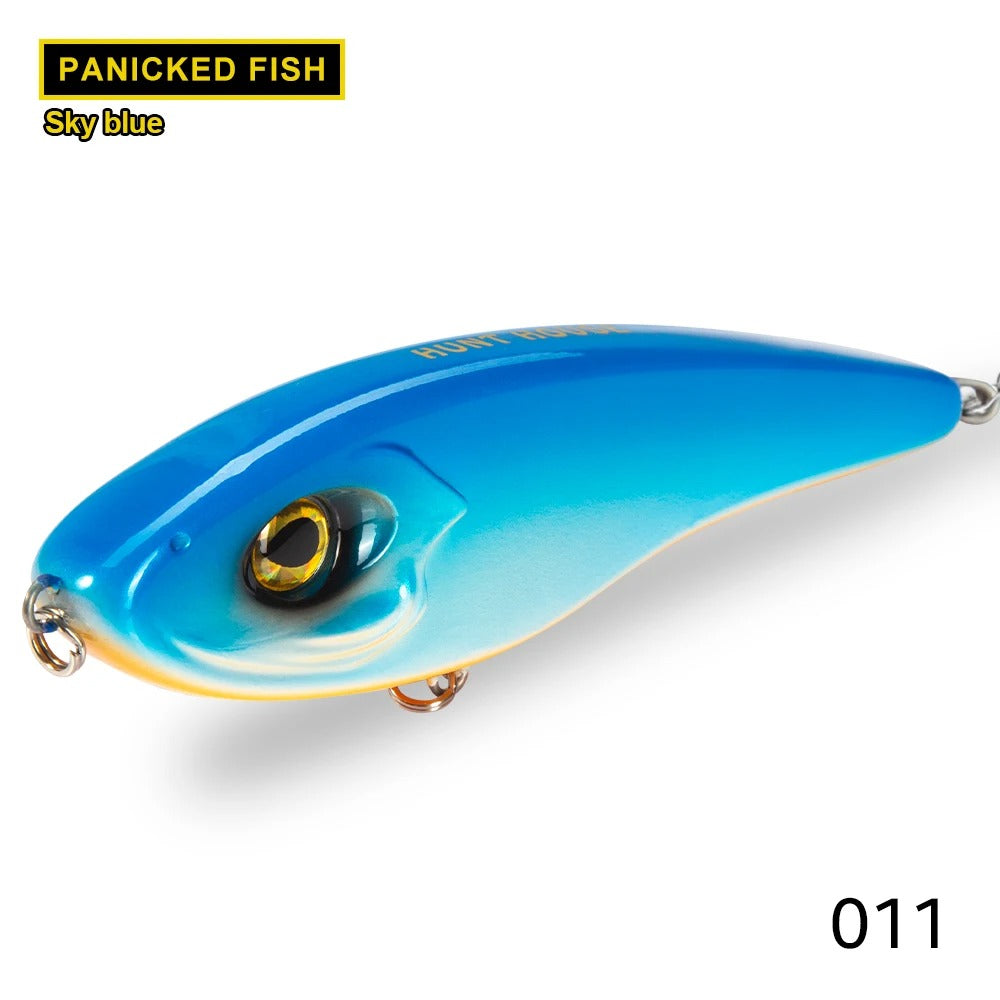 Bait de chien de bruit couleur bionique lente et lourde pompe arrêt VMC Fishhook