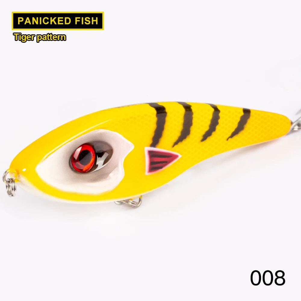 Bait de chien de bruit couleur bionique lente et lourde pompe arrêt VMC Fishhook