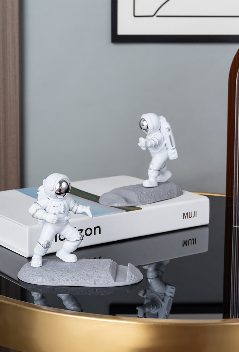 Astronaute Décoration Spaceman Support de téléphone portable Lazy Binge-watching Tool