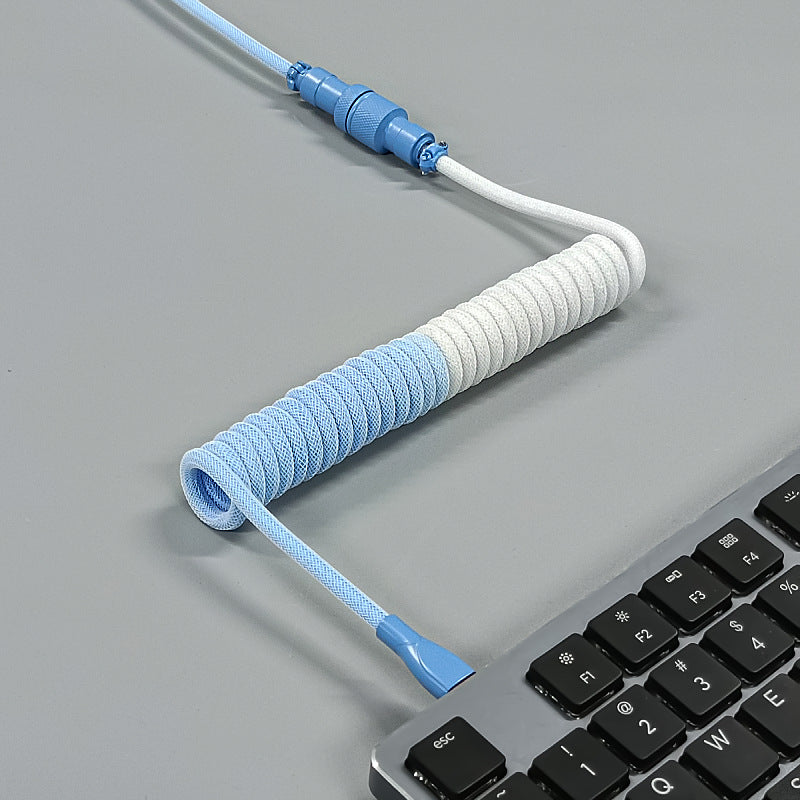 Hang Encens Insertion de données de clavier mécanique câble Stretch Metal Interface Spring Typec
