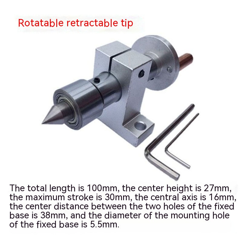 Bouddha Perles Miniature Woodworking Lathe Tailstock Épaisseur