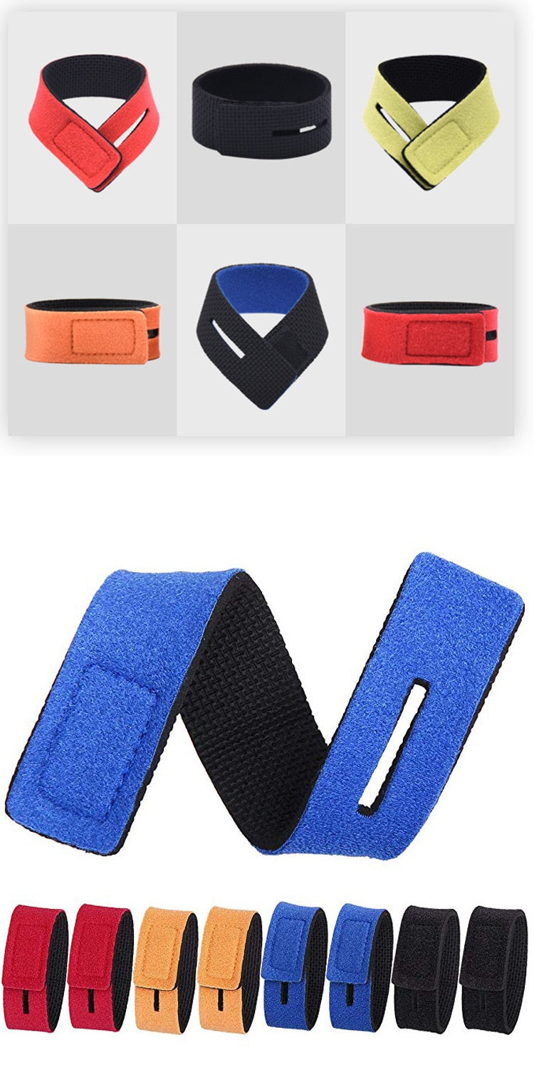 Équipement de pêche Peintre de reliure bande antidérapante Ratchet Tie vers le bas Velcro Rod Wrap Bundle Lur