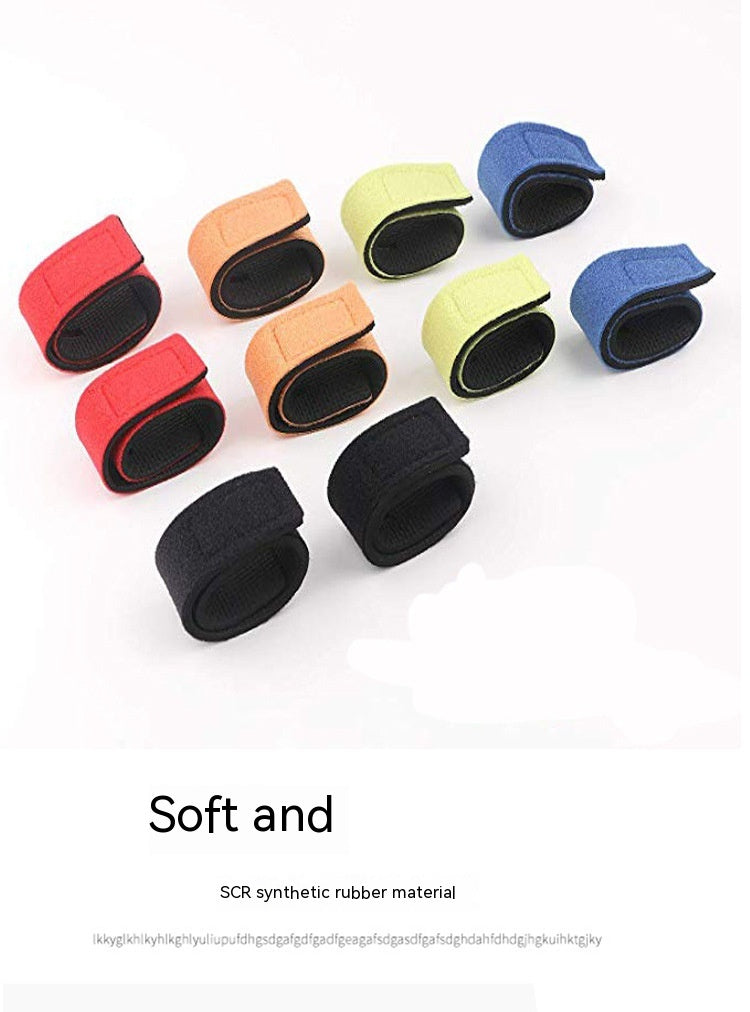 Équipement de pêche Peintre de reliure bande antidérapante Ratchet Tie vers le bas Velcro Rod Wrap Bundle Lur
