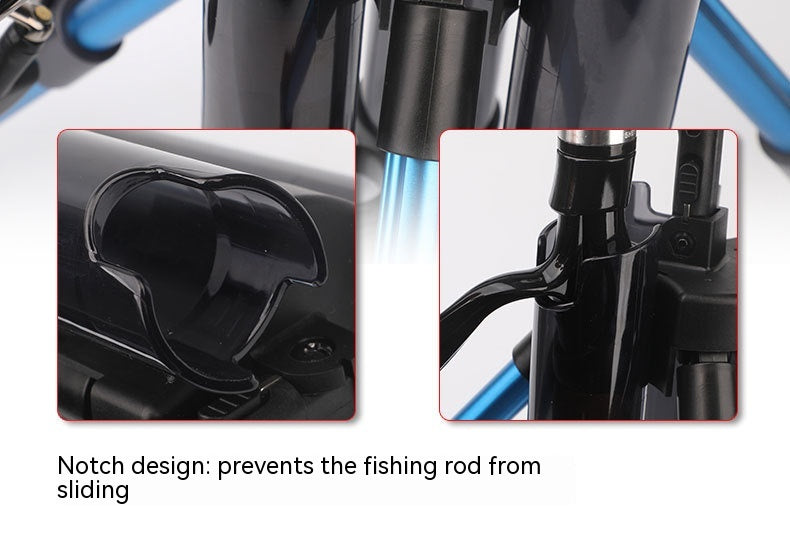 Tripod Sea Fishing Rod Casting Rods Battery Fishing Rod Sea Fishing Rod Support de pêche Tr