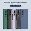 Coque de téléphone Écran pliable Hinge stylo fente Frosted Protection Cover