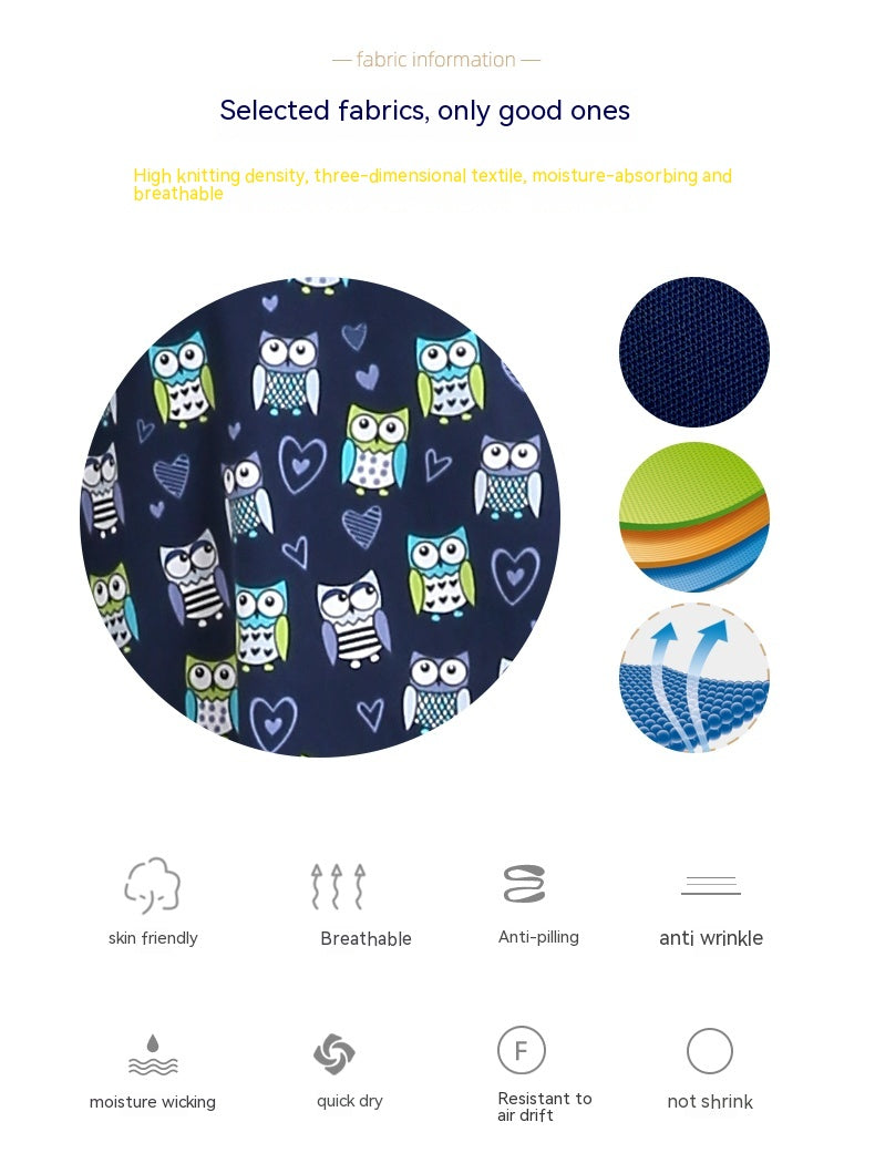 Chirurgical Gown Jetable Protective Pet Hospital Vêtements Infirmière Uniforme Polyester Coton
