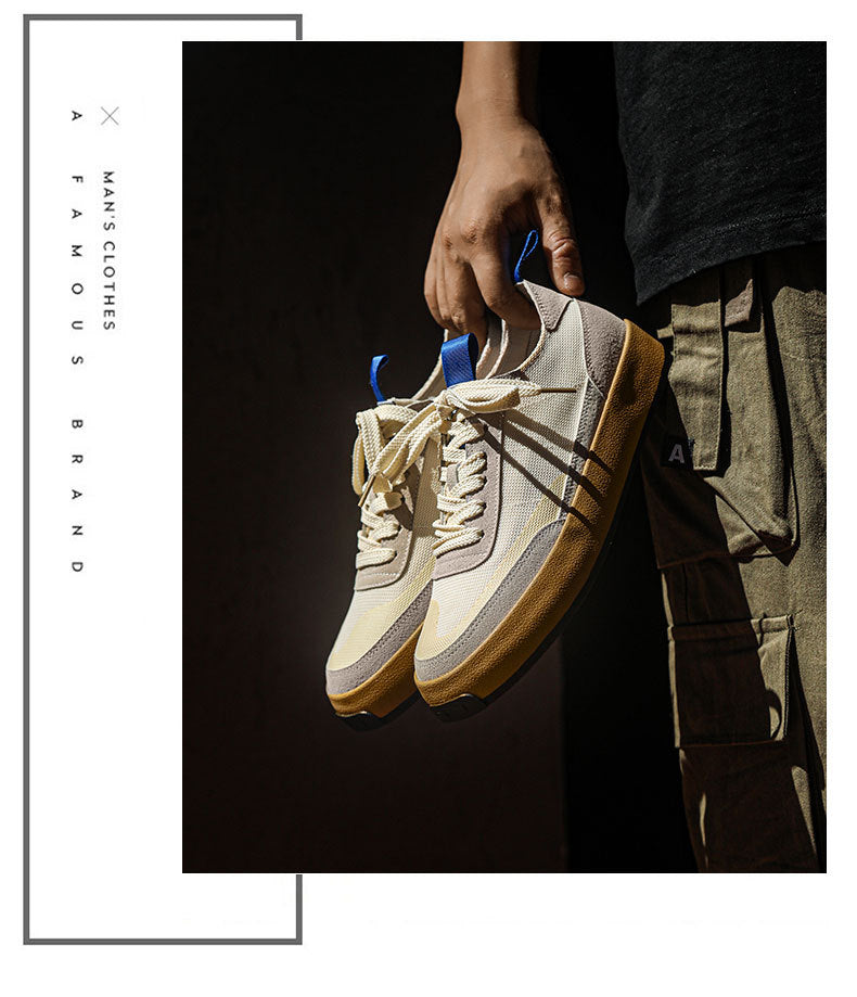 Ice Silk Respirant Conseil Chaussures Canvas Mesh Student