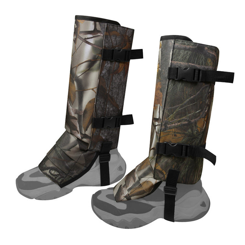 Camping de plein air Camouflage Couverture de chaussures anti-snake Bite