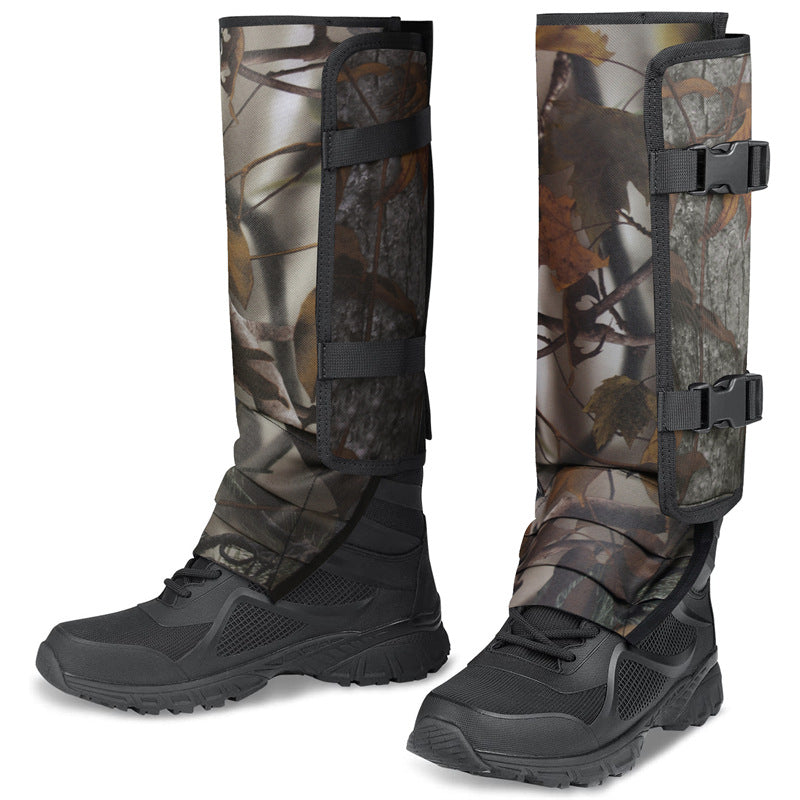 Camping de plein air Camouflage Couverture de chaussures anti-snake Bite