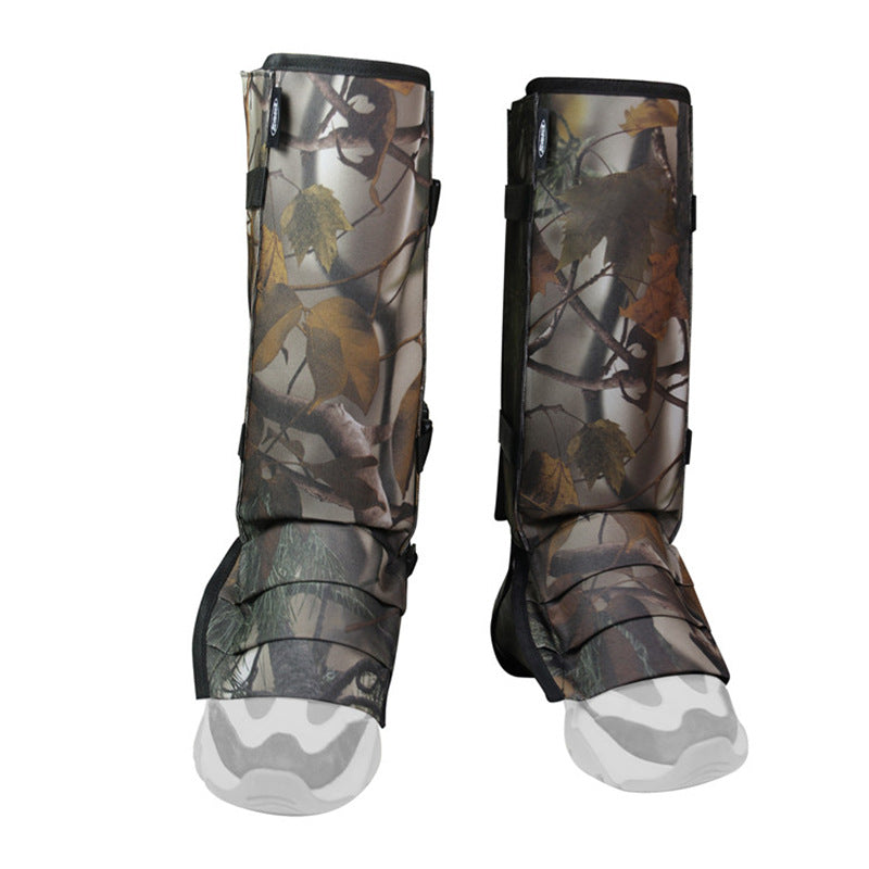 Camping de plein air Camouflage Couverture de chaussures anti-snake Bite