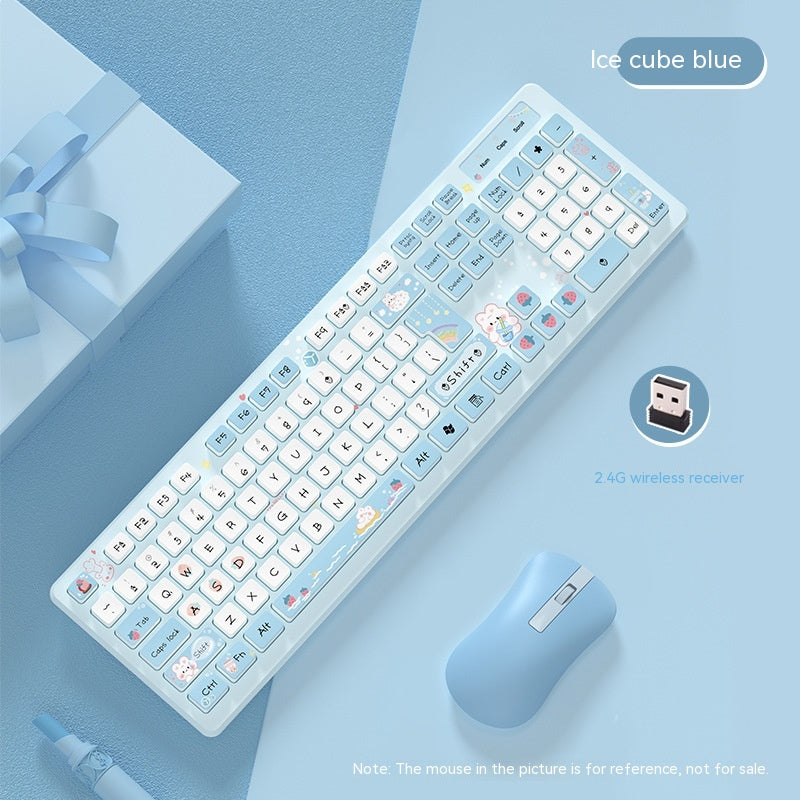 Thé de lait Lapin mignon chocolat filaire clavier
