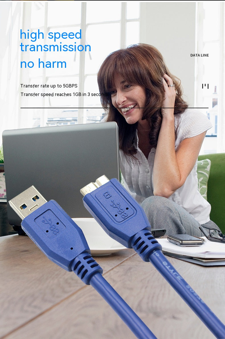 Câble de données de transmission USB30 Câble de disque dur mobile