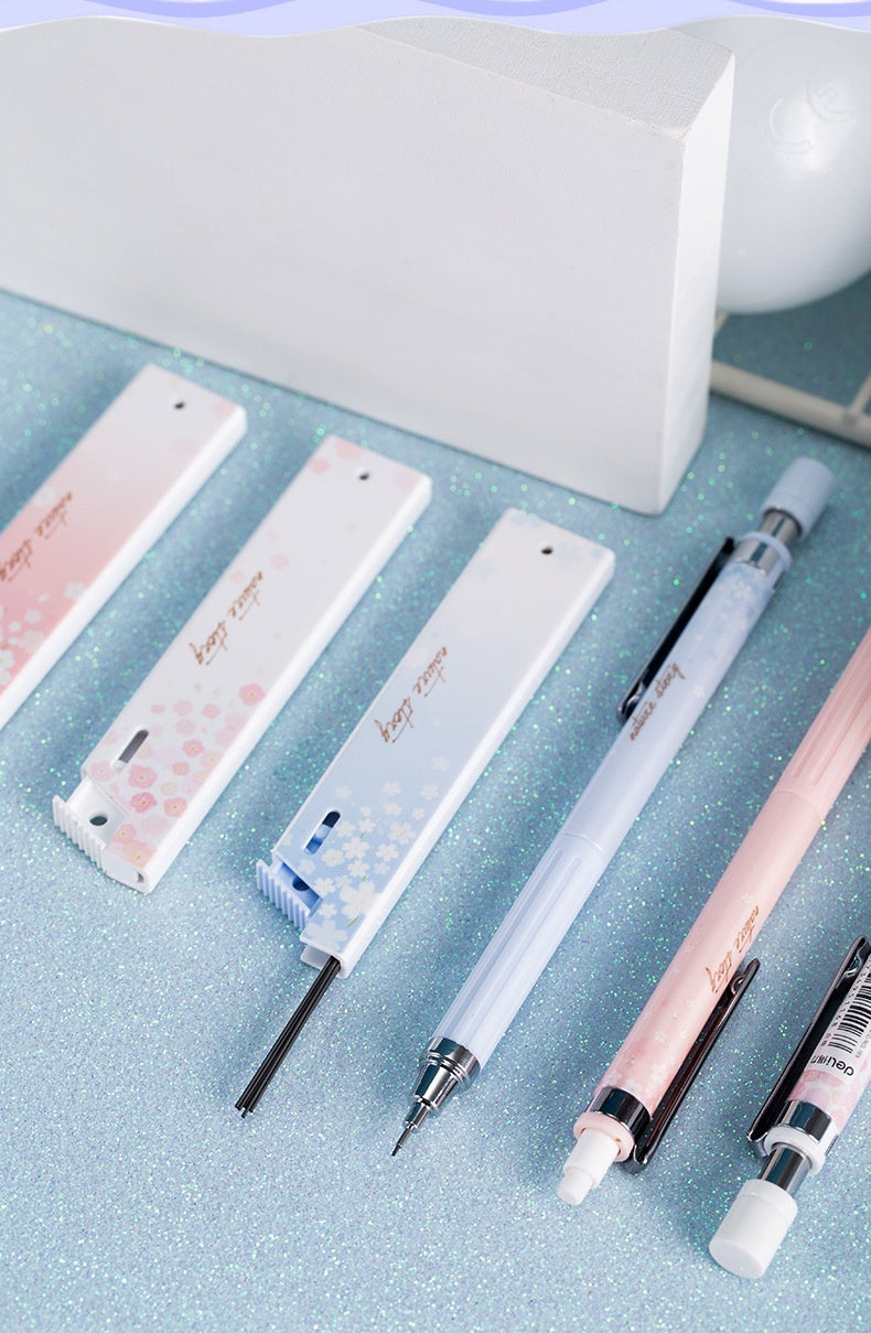 0.5mm Simplified Cartoon Automatic Drawing Pencil Set