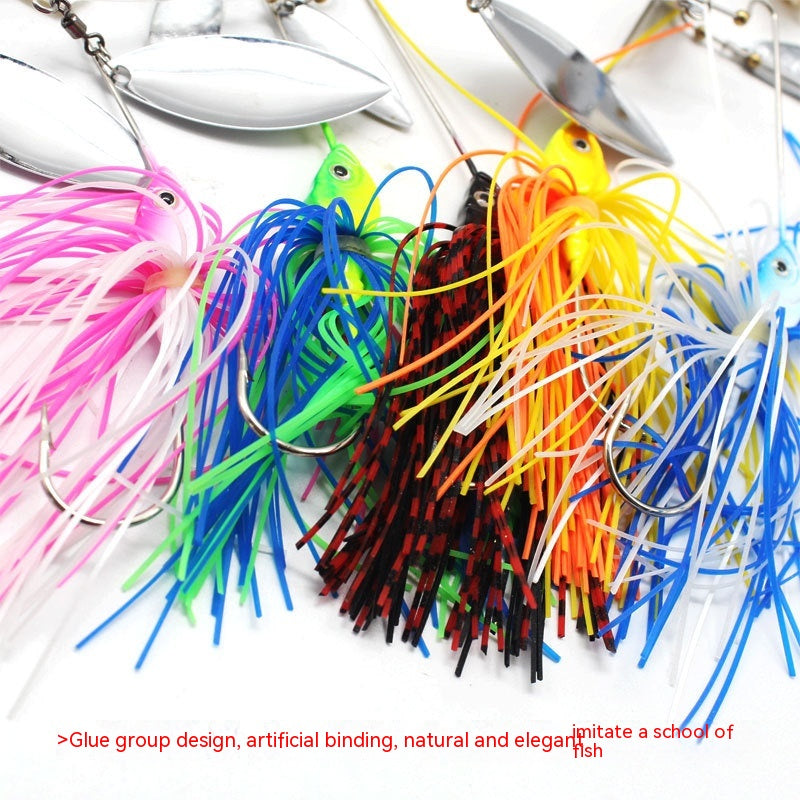 Tassel Beard Composite Paillettes Pêche en mer Cultre Topmouth Weever Lure