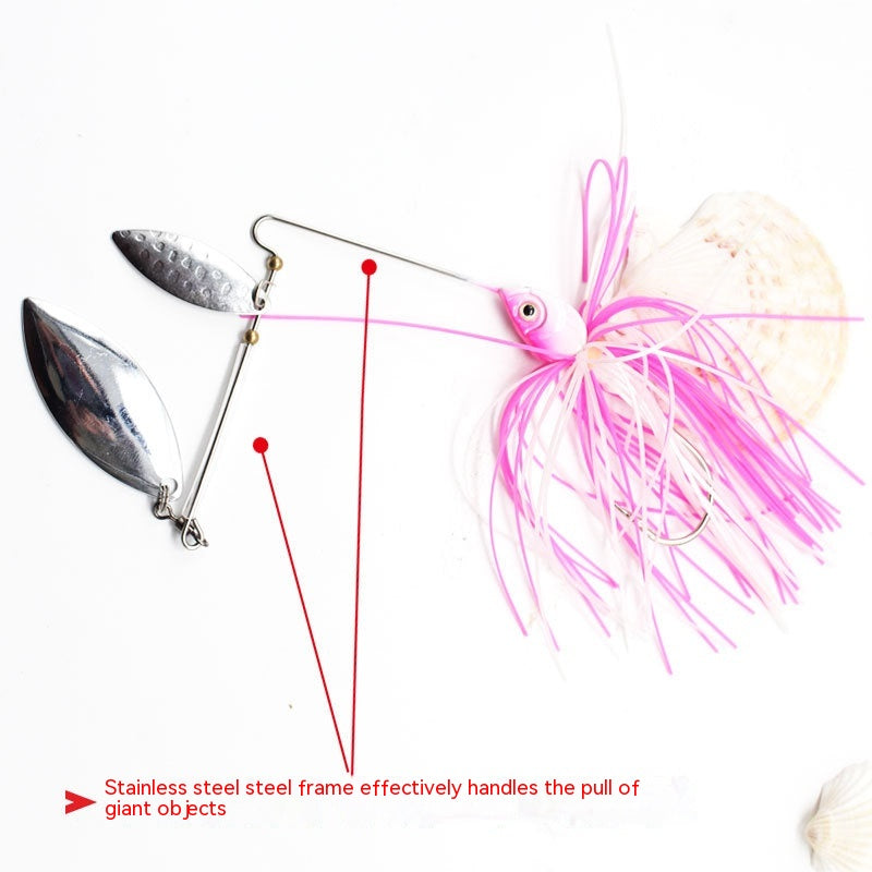 Tassel Beard Composite Paillettes Pêche en mer Cultre Topmouth Weever Lure