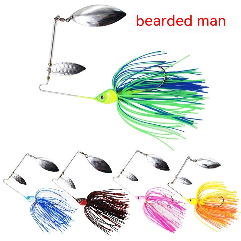 Tassel Beard Composite Paillettes Pêche en mer Cultre Topmouth Weever Lure