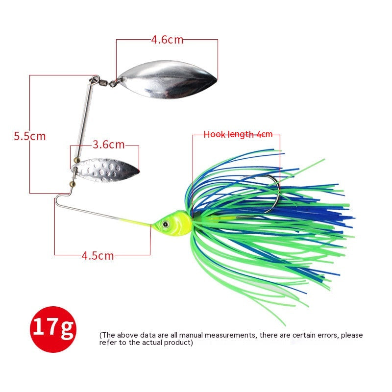 Tassel Beard Composite Paillettes Pêche en mer Cultre Topmouth Weever Lure
