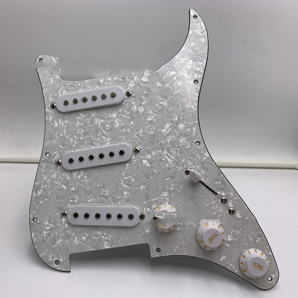 Accessoires pour guitare ST Ensemble complet Accessoires pour guitare électrique Plaque de garde ST Guitare électrique