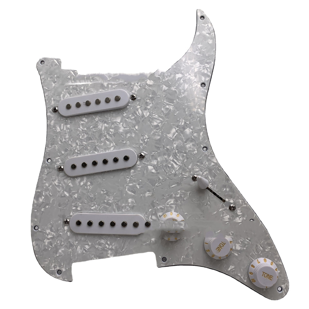 Accessoires pour guitare ST Ensemble complet Accessoires pour guitare électrique Plaque de garde ST Guitare électrique