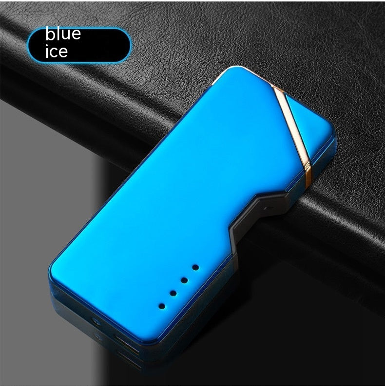 Métal Photoélectrique Induction Double Cigarette Lighter