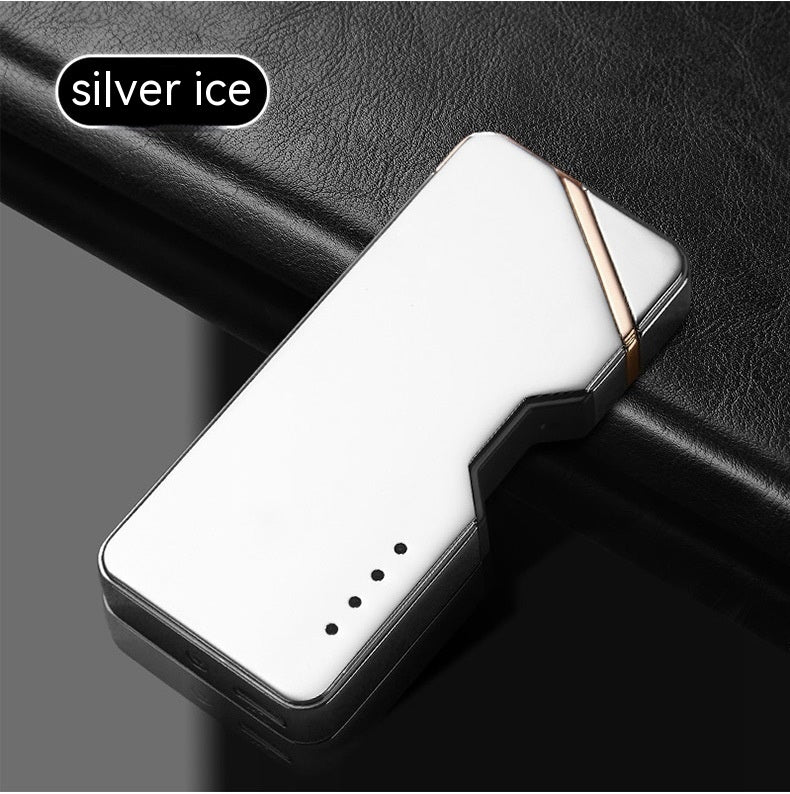 Métal Photoélectrique Induction Double Cigarette Lighter