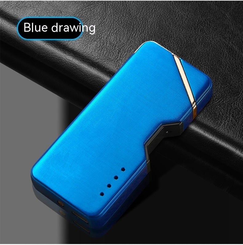 Métal Photoélectrique Induction Double Cigarette Lighter