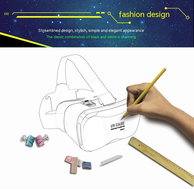 Téléphone 3D Verres VR Verres à tête Vr Verres VR Virtuel