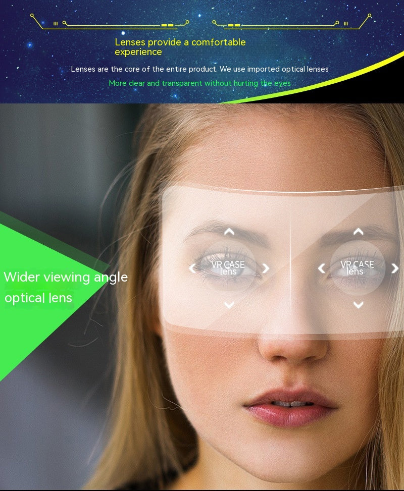 Téléphone 3D Verres VR Verres à tête Vr Verres VR Virtuel