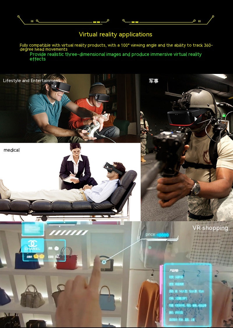 Téléphone 3D Verres VR Verres à tête Vr Verres VR Virtuel