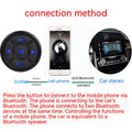 Volant de voiture Bluetooth Contrôleur de téléphone portable à bouton multifonction