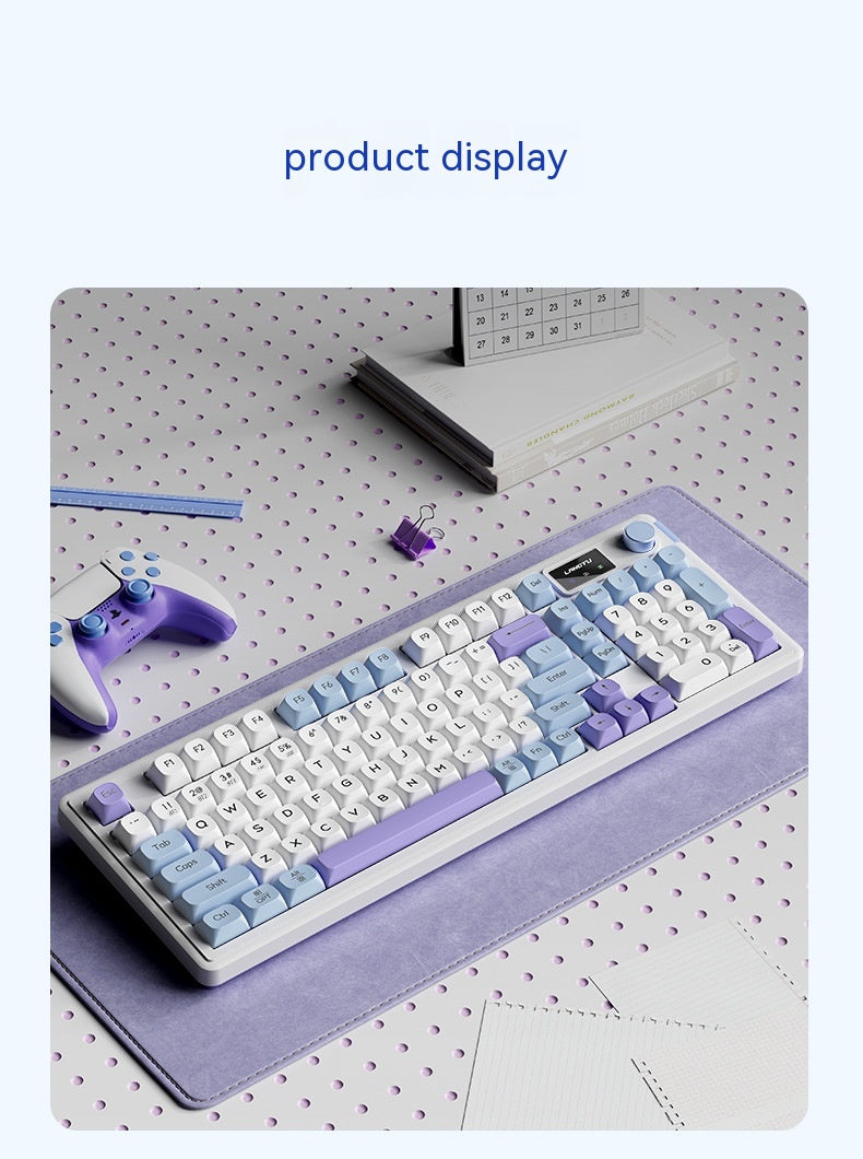 Clavier de bureau Bluetooth Mute sans fil E-Sports
