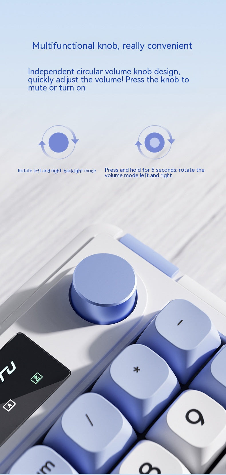 Clavier de bureau Bluetooth Mute sans fil E-Sports